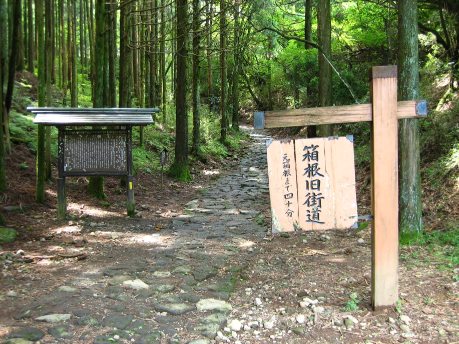 箱根旧街道 石畳